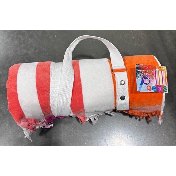 LOFT By Loftex Beach Towel jumbo Size 182 cm x 213 cm 72 in x 84 in - Picture 5 of 9